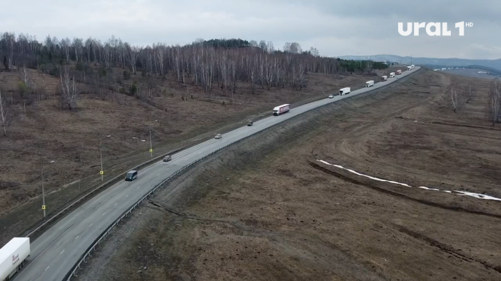 В Челябинской области на трассе М5-«Урал» с 26 марта на две недели вводится реверсивное движение